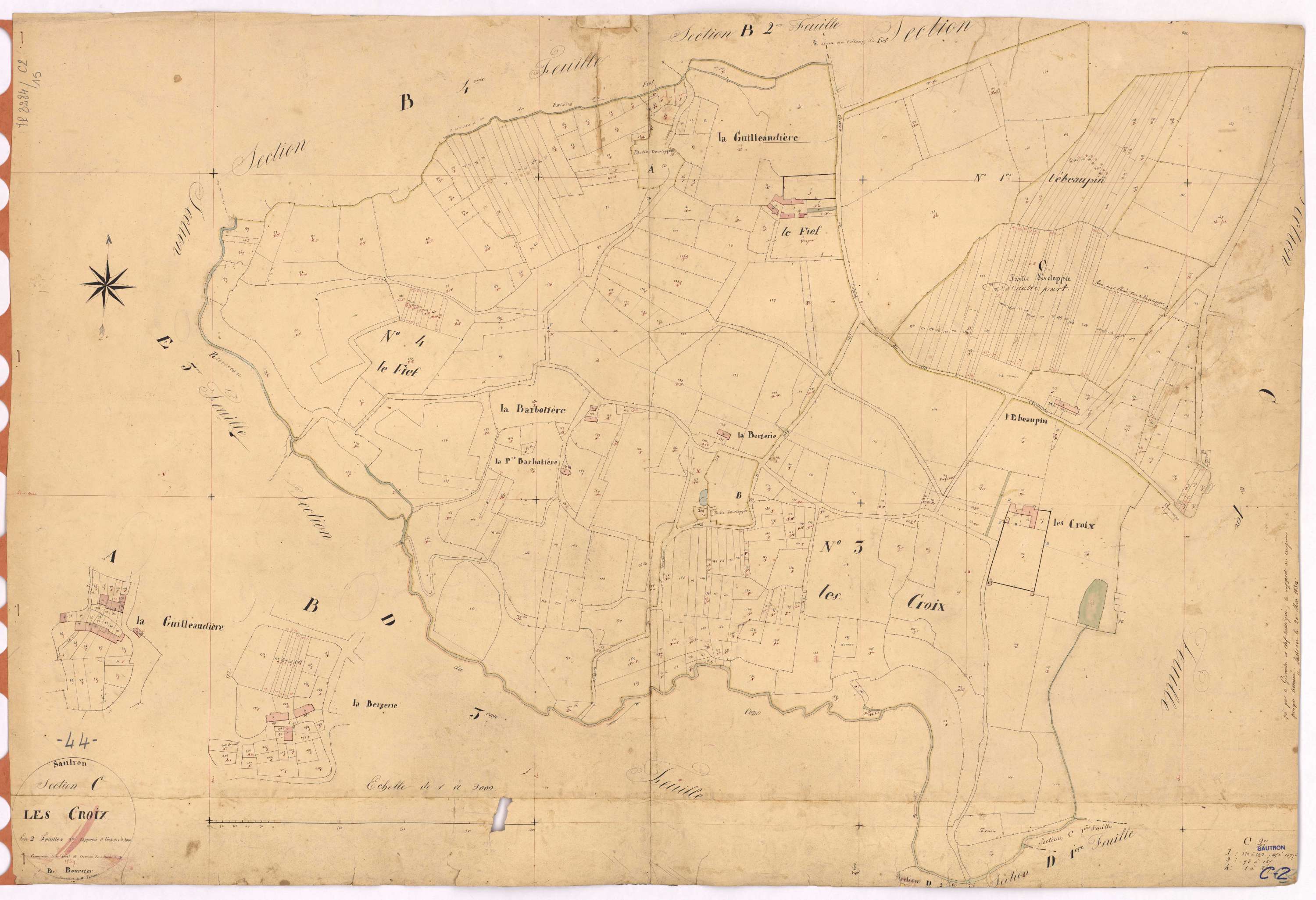 Sautron - Section C2 Croix (section des)