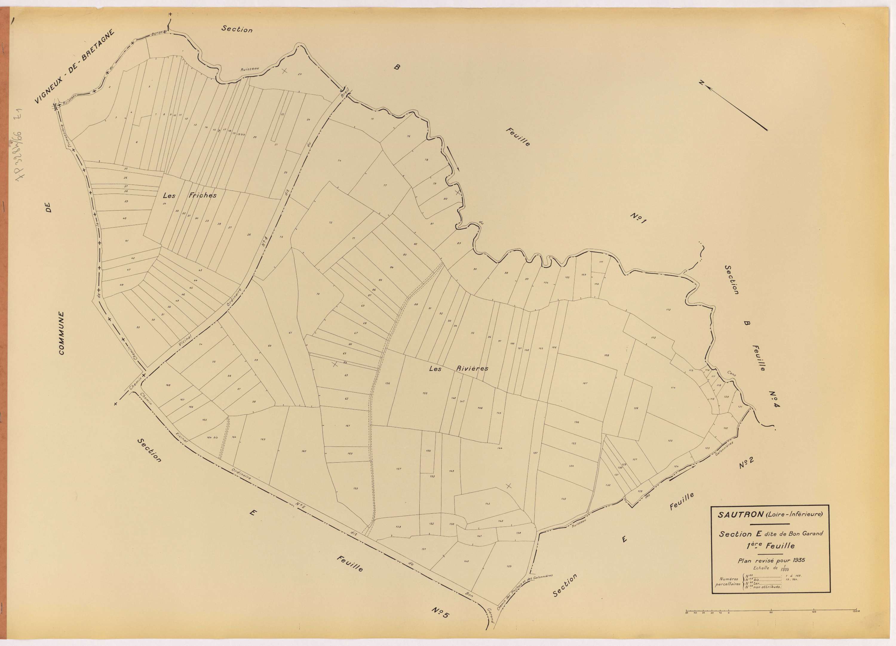 Sautron - Section E1 Bon Garand (section de) ; 1-168