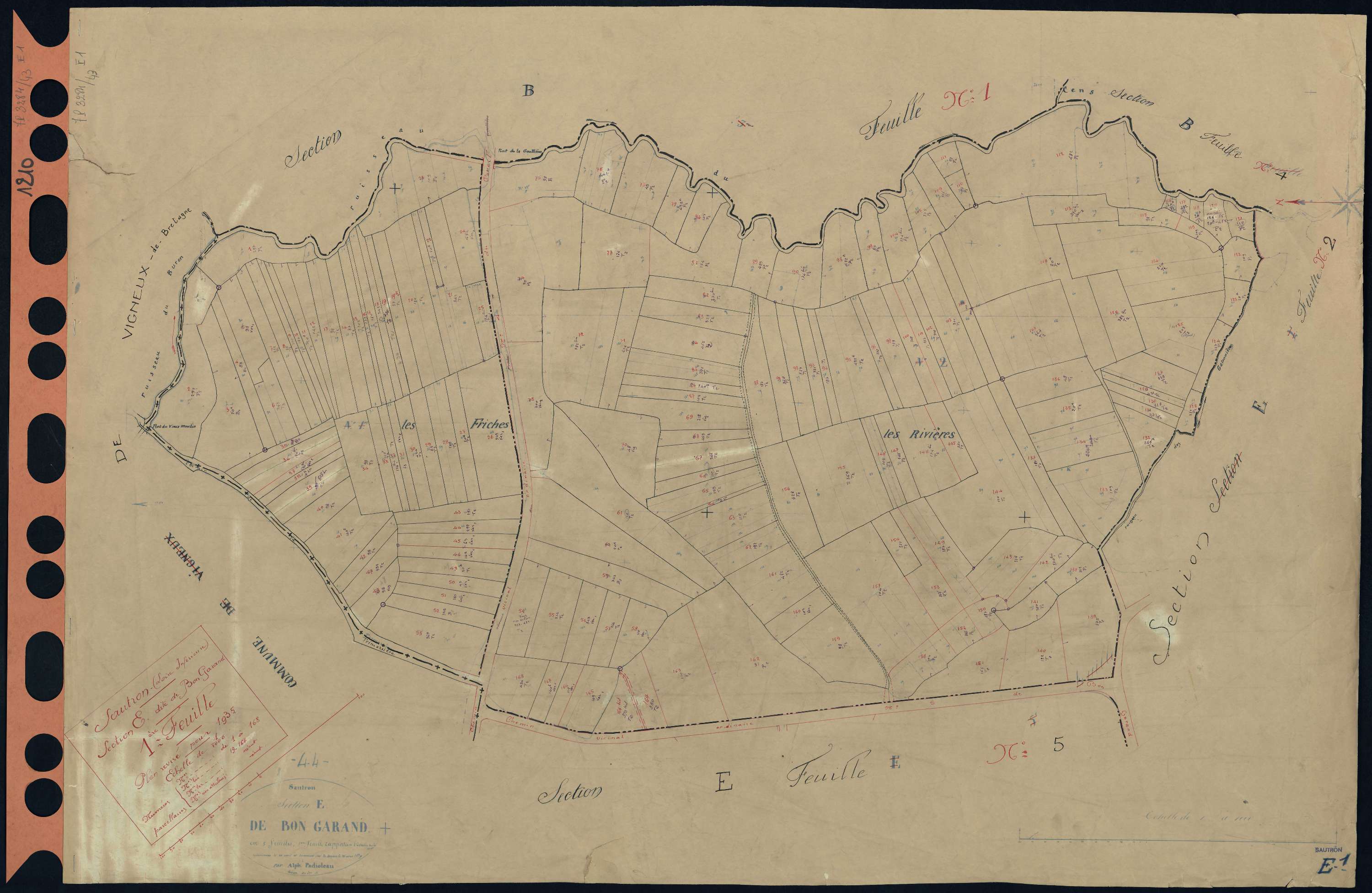 Sautron - Section E1 Bon Garand (section de) . 1-168