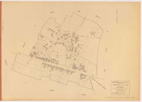 Sautron - Section D2 Bourg (section du) ; 270-432