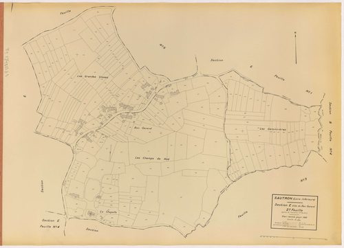 Sautron - Section E2 Bon Garand (section de) ; 169-412