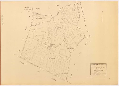 Sautron - Section E3 Bon Garand (section de) ; 413-654