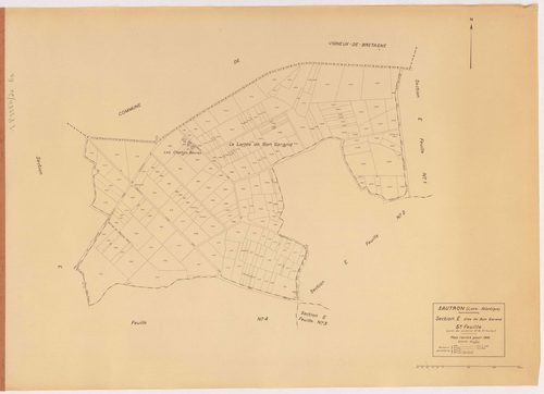 Sautron - Section E5 Bon Garand (section de) ; 975-1178