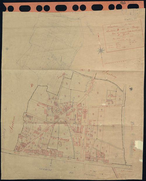 Sautron - Section D2 Bourg (section du) . 270-432