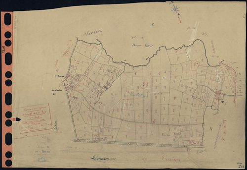 Sautron - Section D3 Bourg (section du) . 433-661