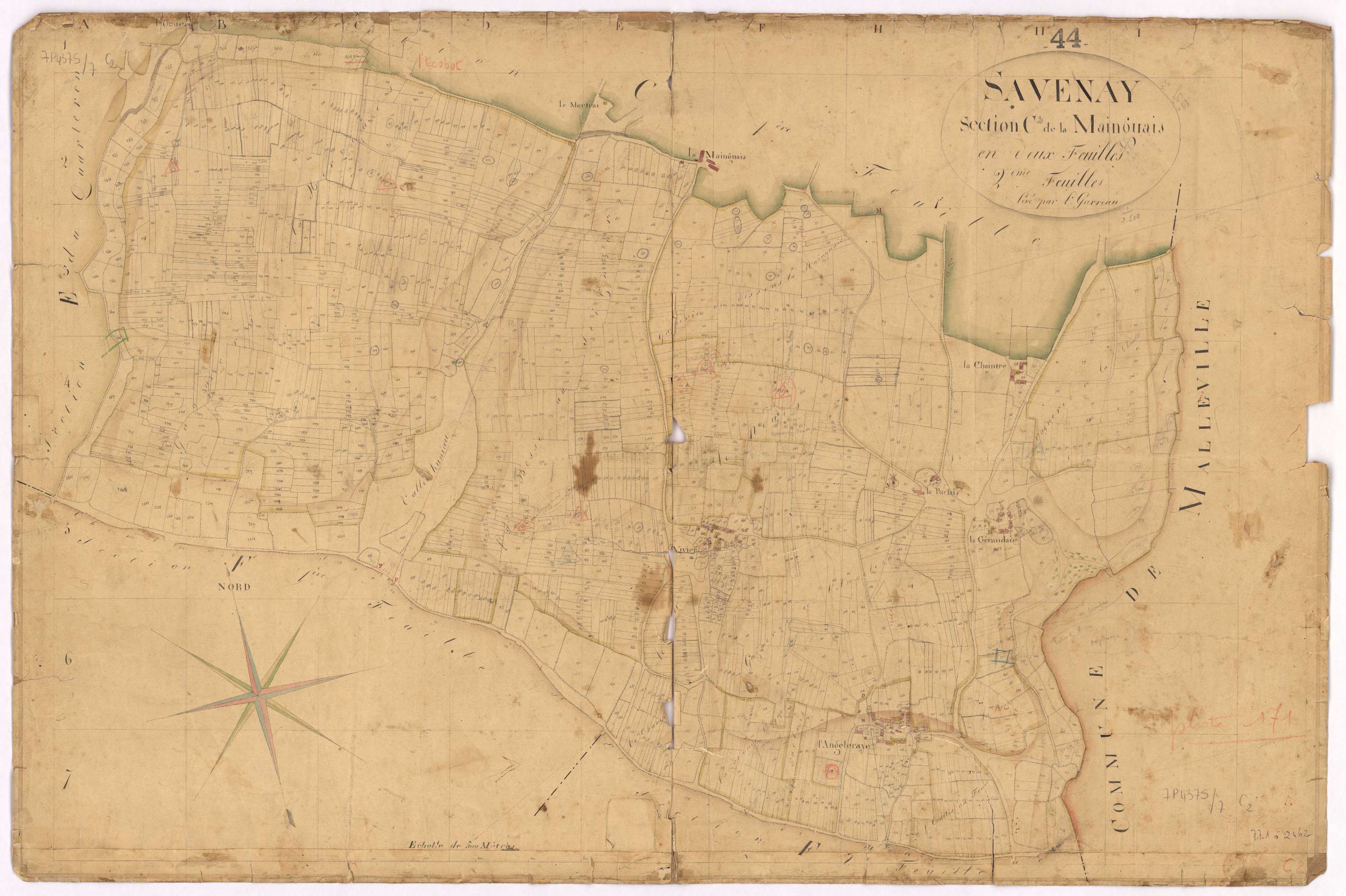 Savenay - Section C2 Mainguais (section de La) ; 771-2462