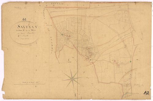Savenay - Section A2 Mats (section du) ; 504-824