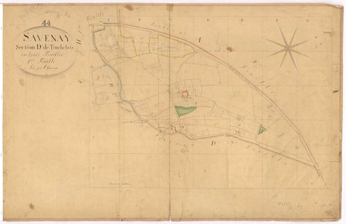 Savenay - Section D1 Touchelais (section de) ; 1-151