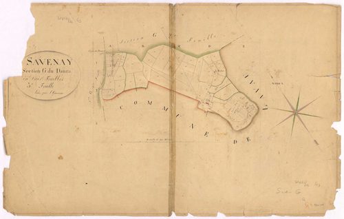 Savenay - Section G3 Danra (section du) ; 933-1045