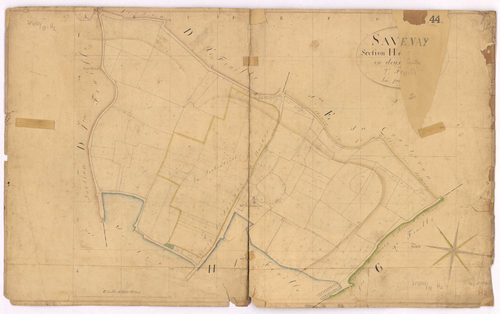 Savenay - Section H2 Ville (section de La) ; 557-662
