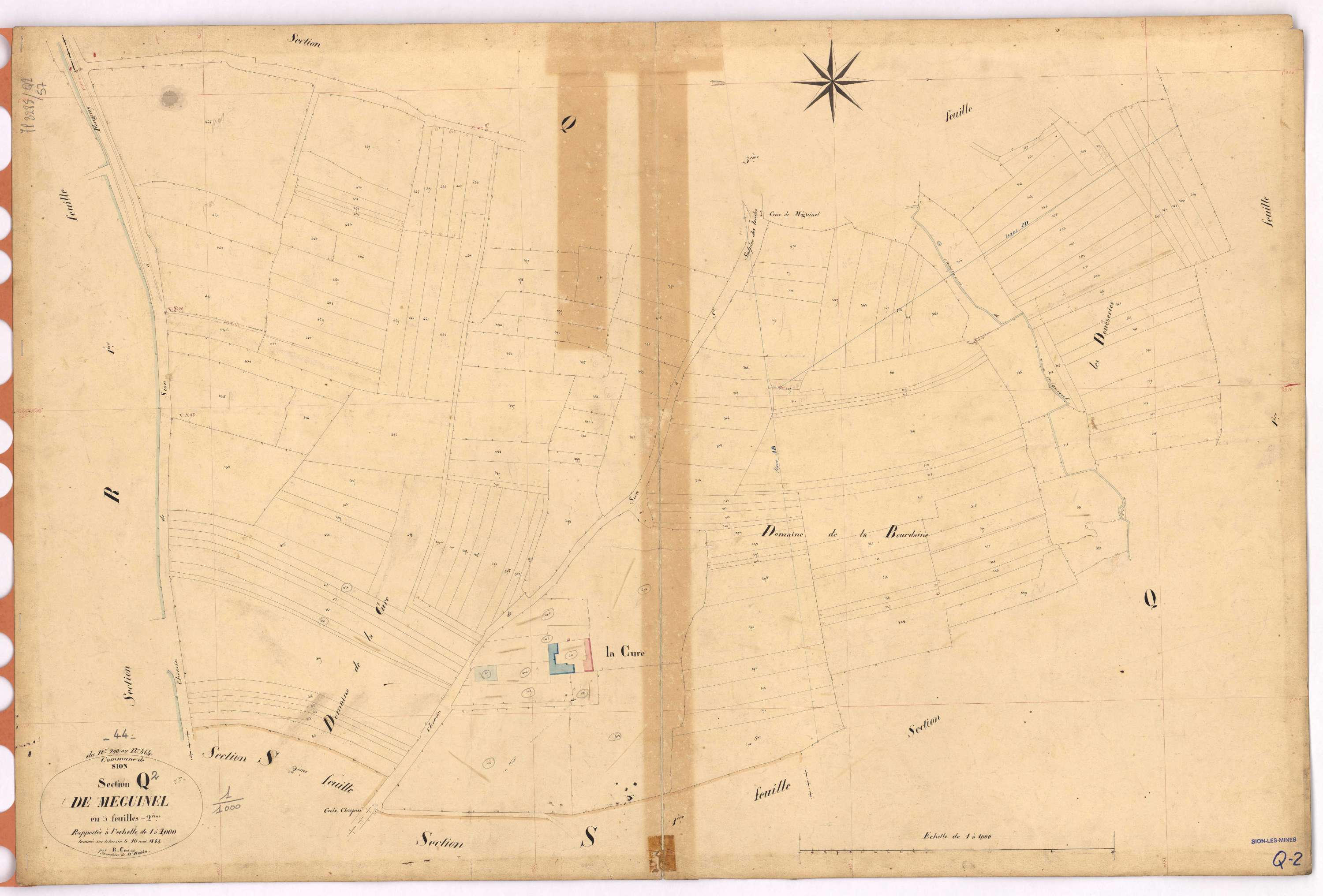 Sion-les-Mines - Section Q2 Meguinel (section de) ; 290-464