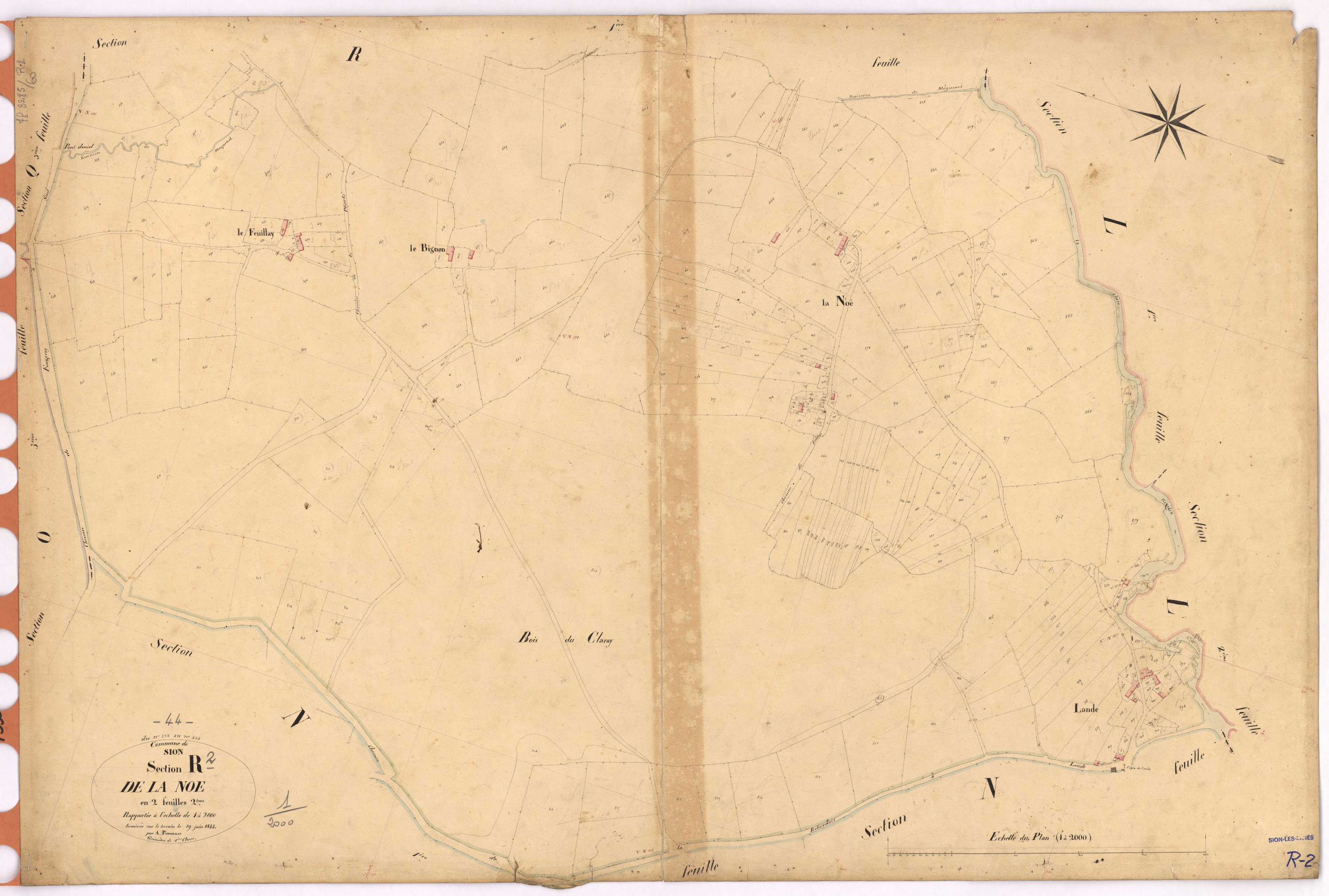 Sion-les-Mines - Section R2 Noe (section de La) ; 237-534