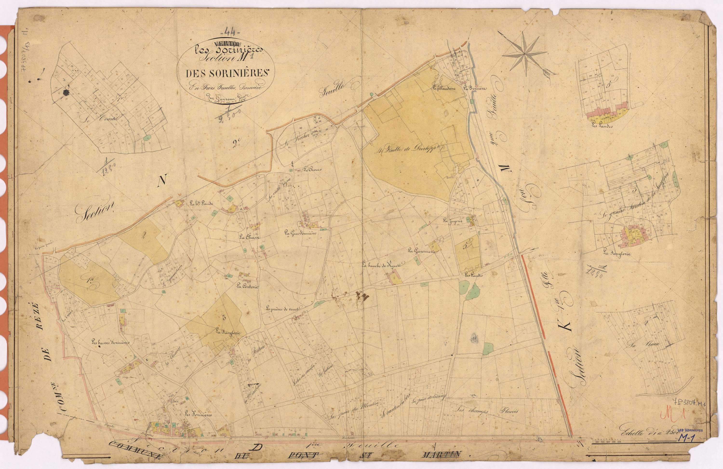 Sorinières - Section M1 Sorinières (section des)