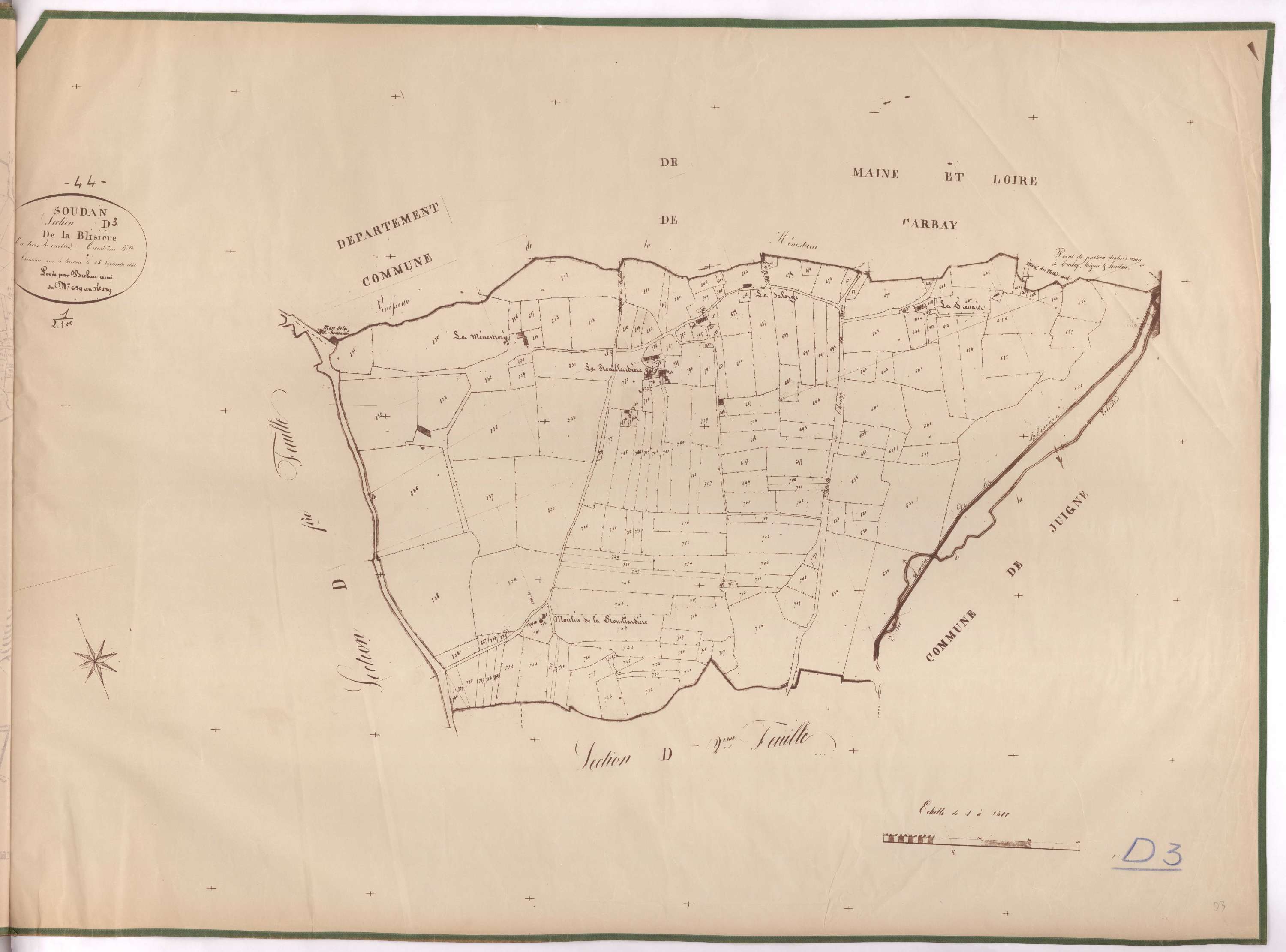 Soudan - Section D3 Blisière (section de La)