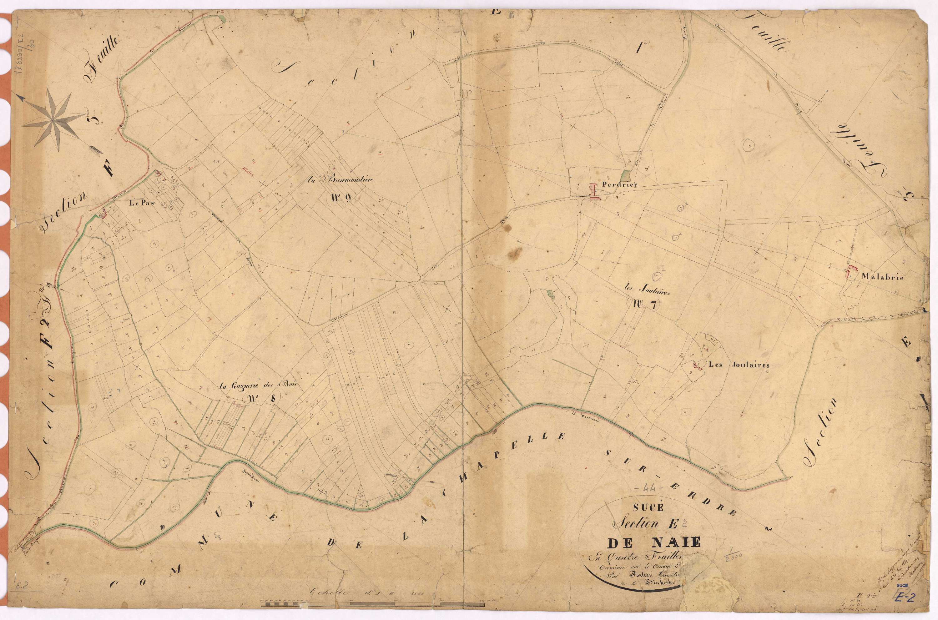 Sucé-sur-Erdre - Section E2 Naie (section de)