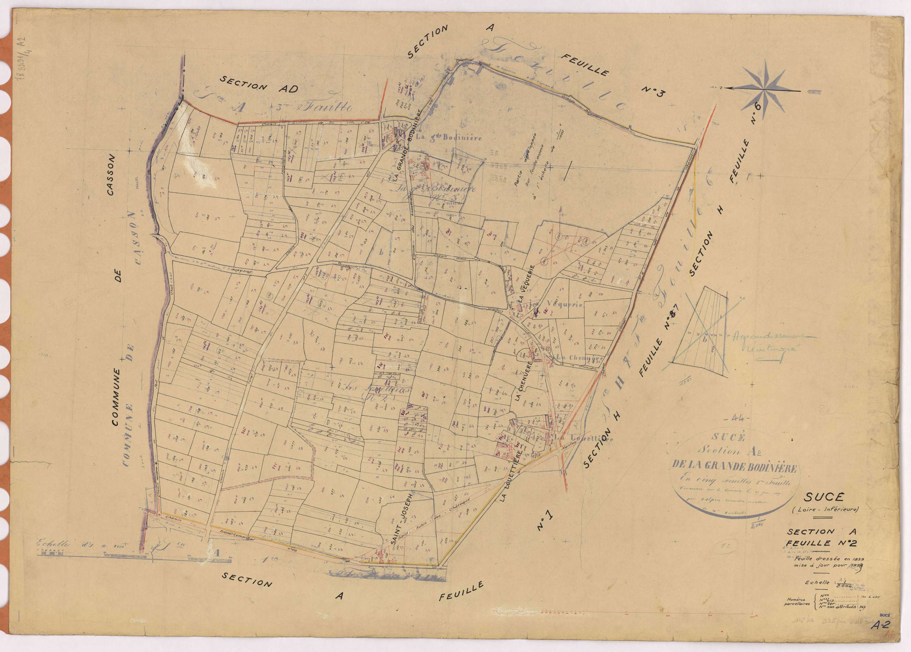 Sucé-sur-Erdre - Section A2 150-485
