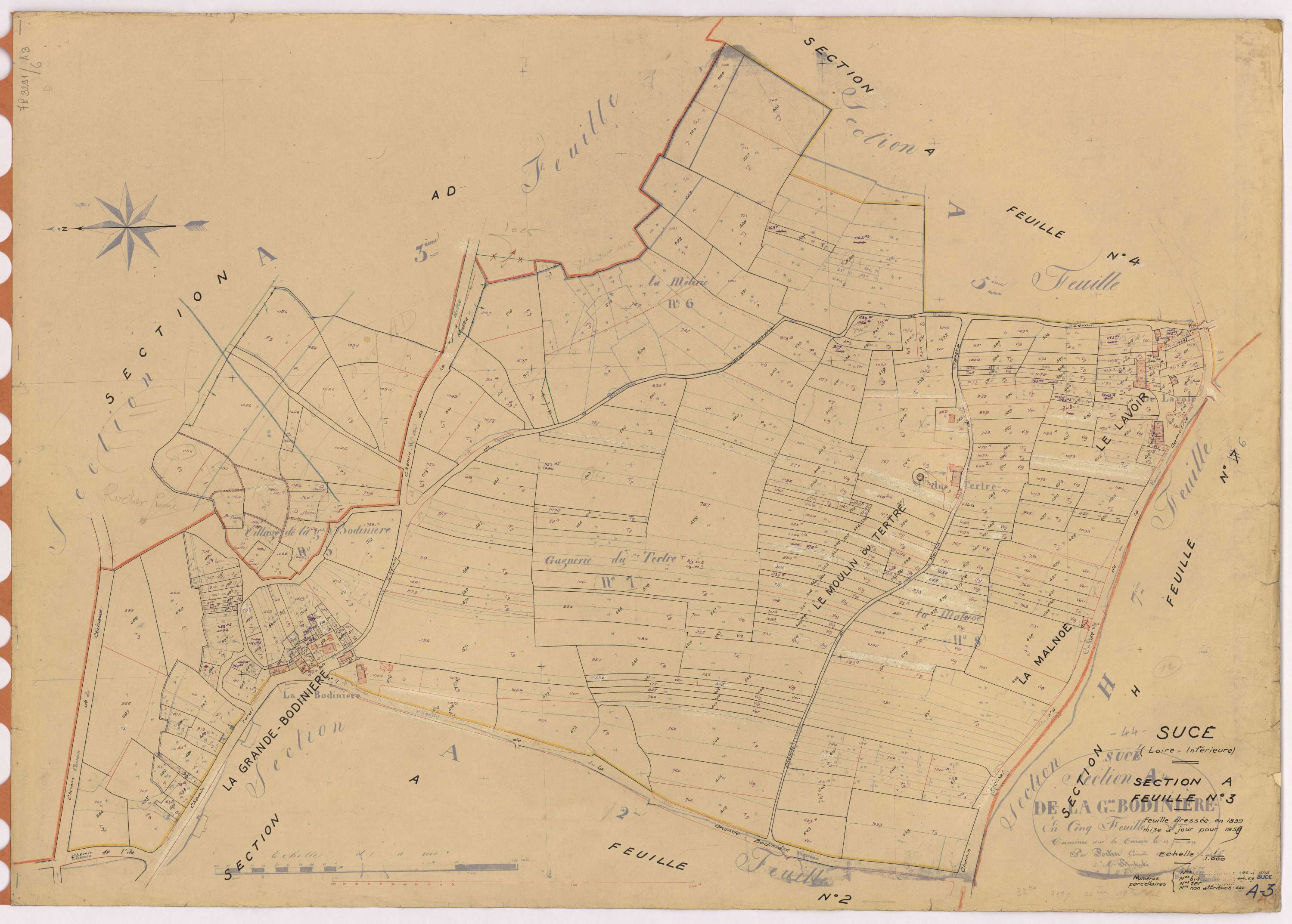 Sucé-sur-Erdre - Section A3 486-695