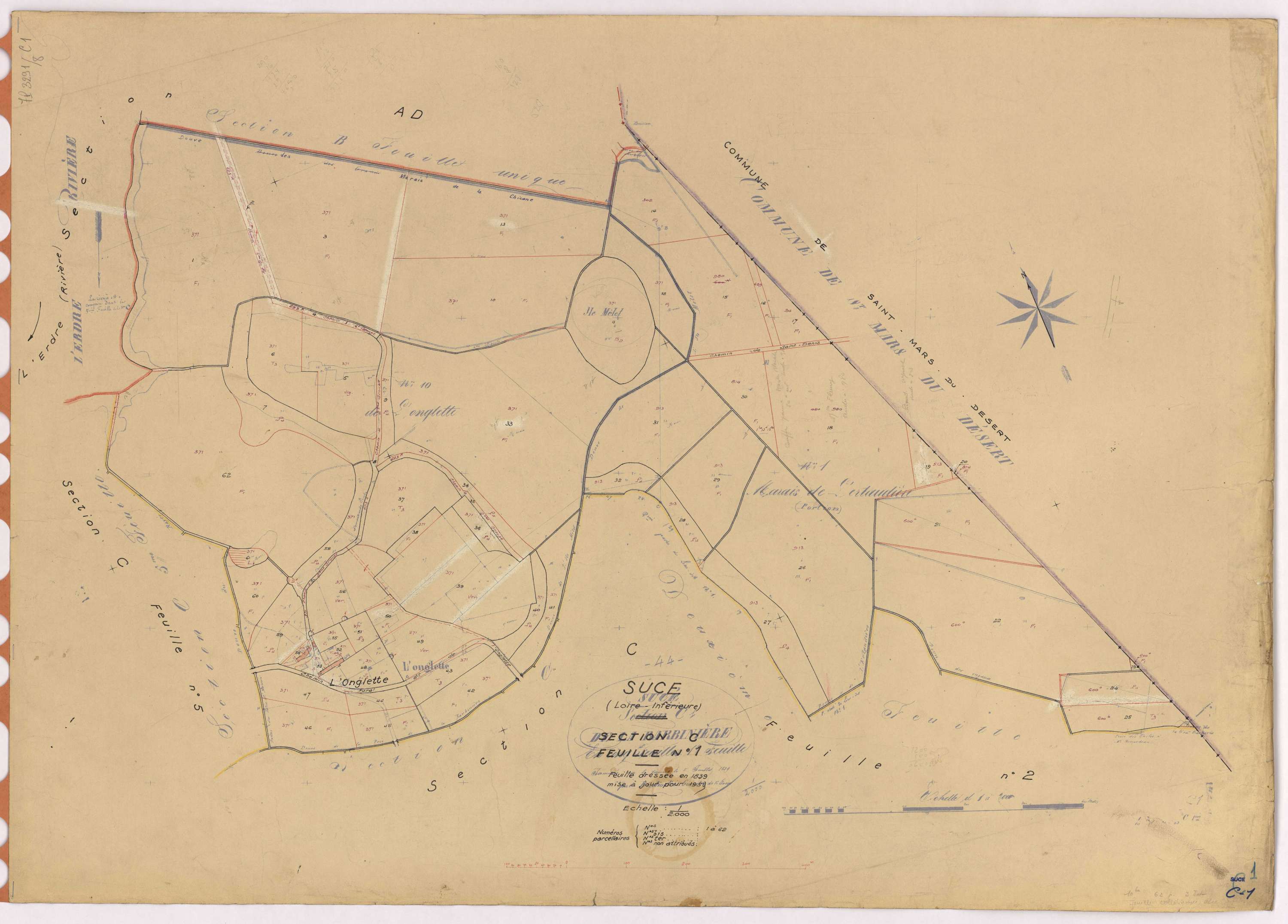Sucé-sur-Erdre - Section C1 1-62