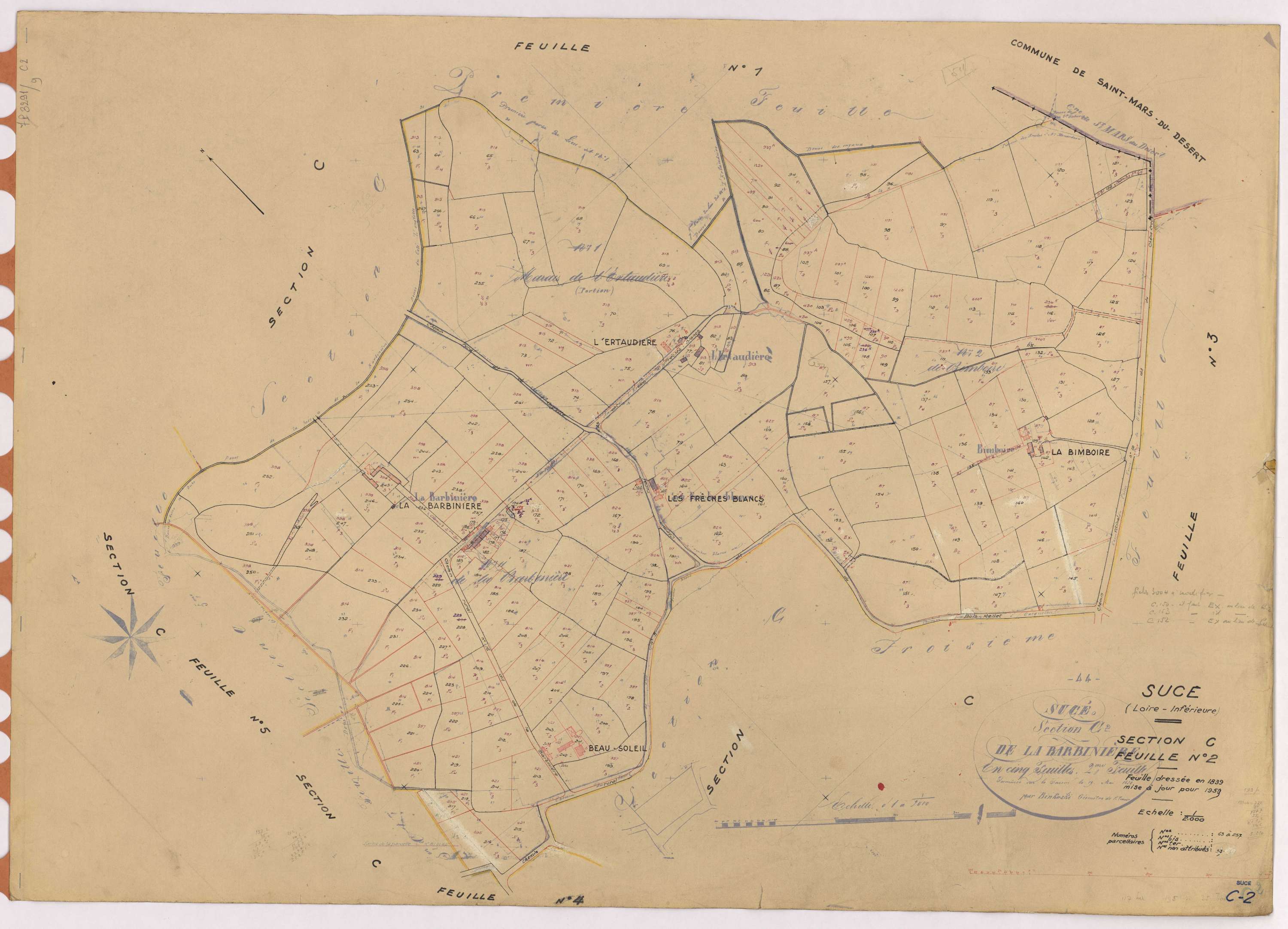 Sucé-sur-Erdre - Section C2 63-257