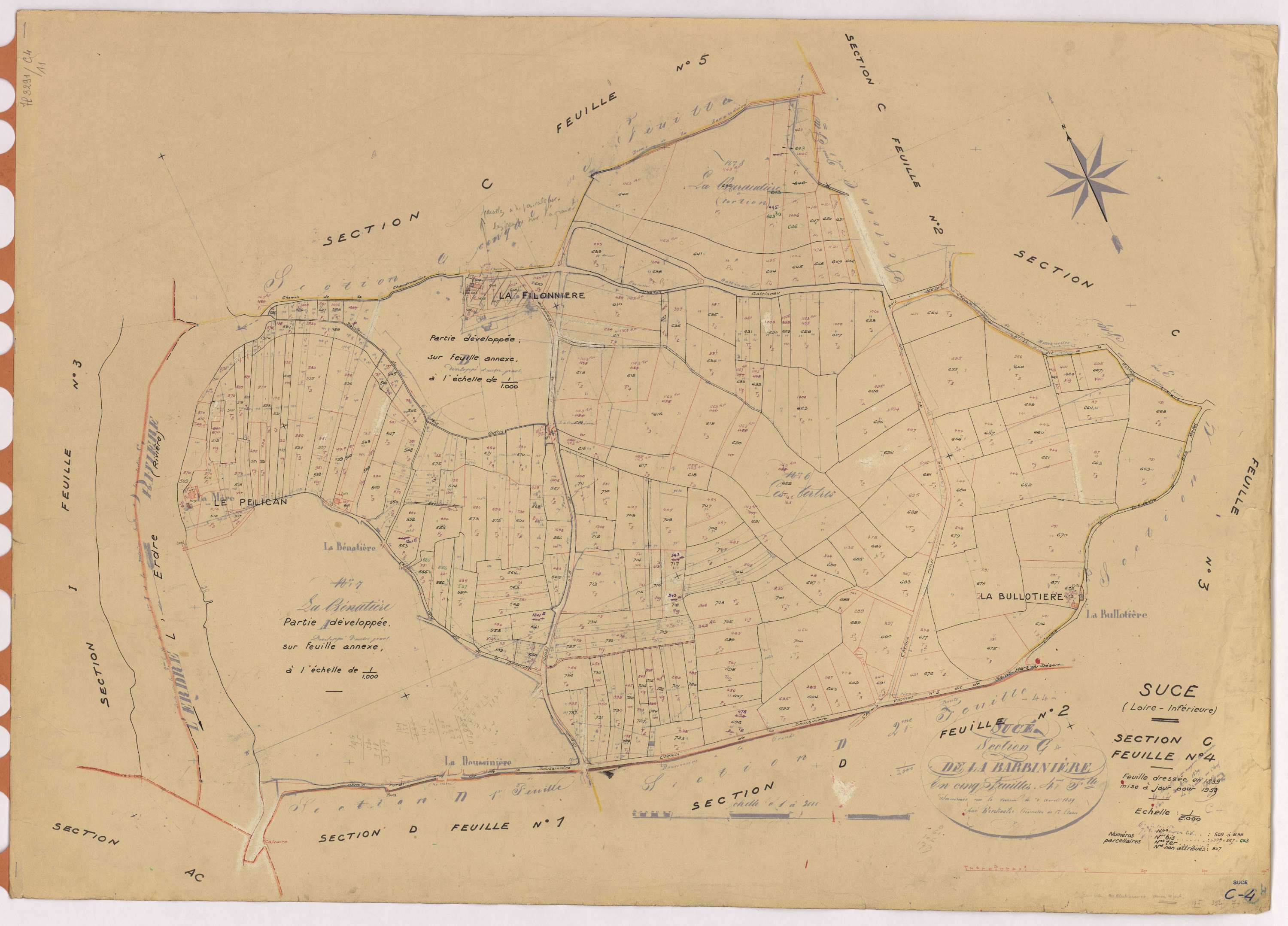 Sucé-sur-Erdre - Section C4 509-898