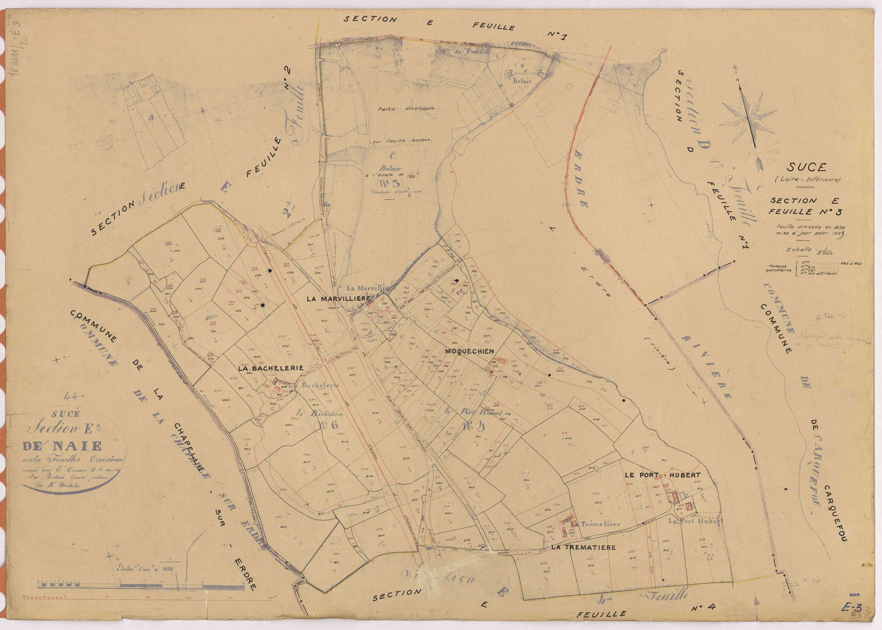 Sucé-sur-Erdre - Section E3 585-862