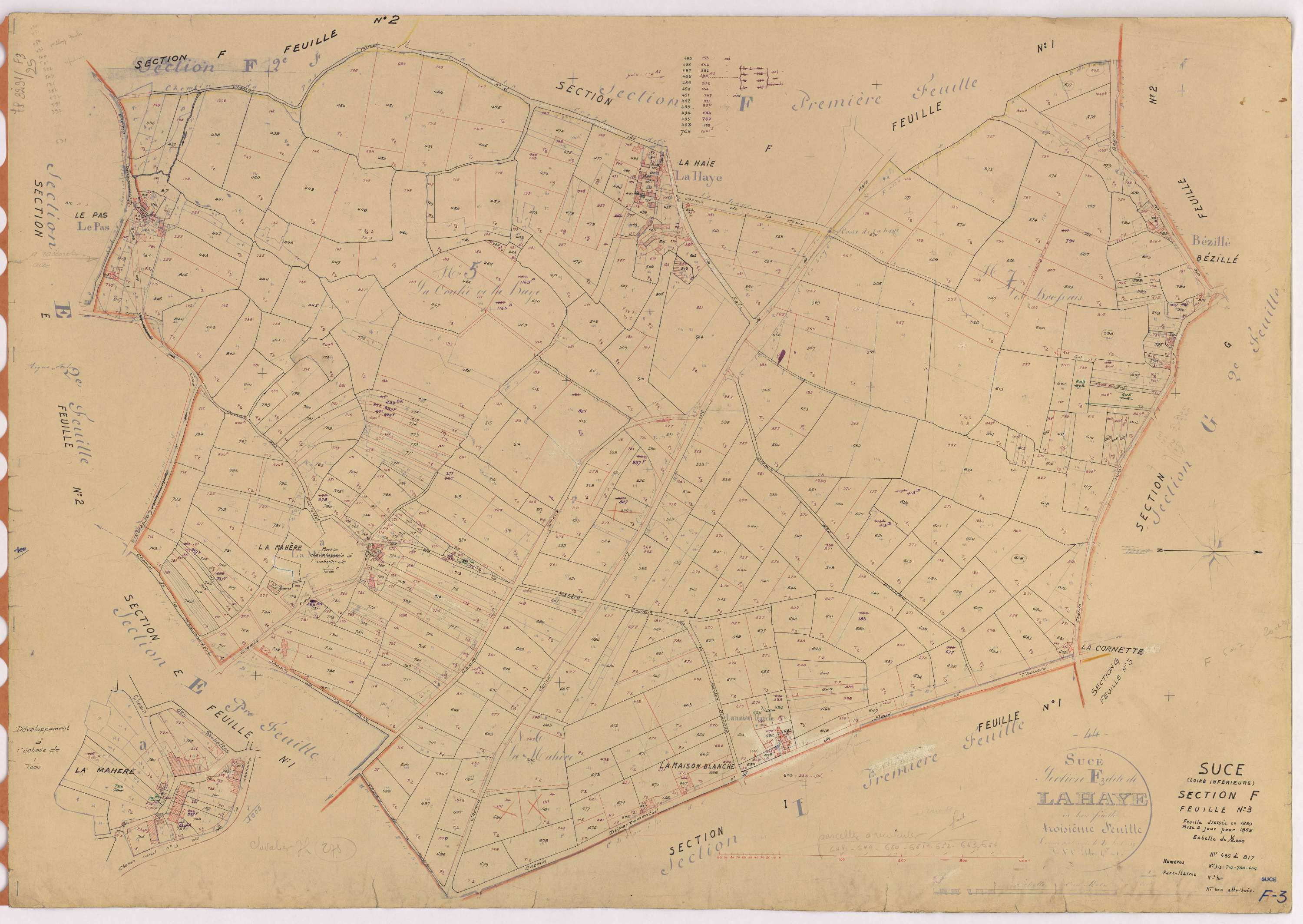 Sucé-sur-Erdre - Section F3 436-817