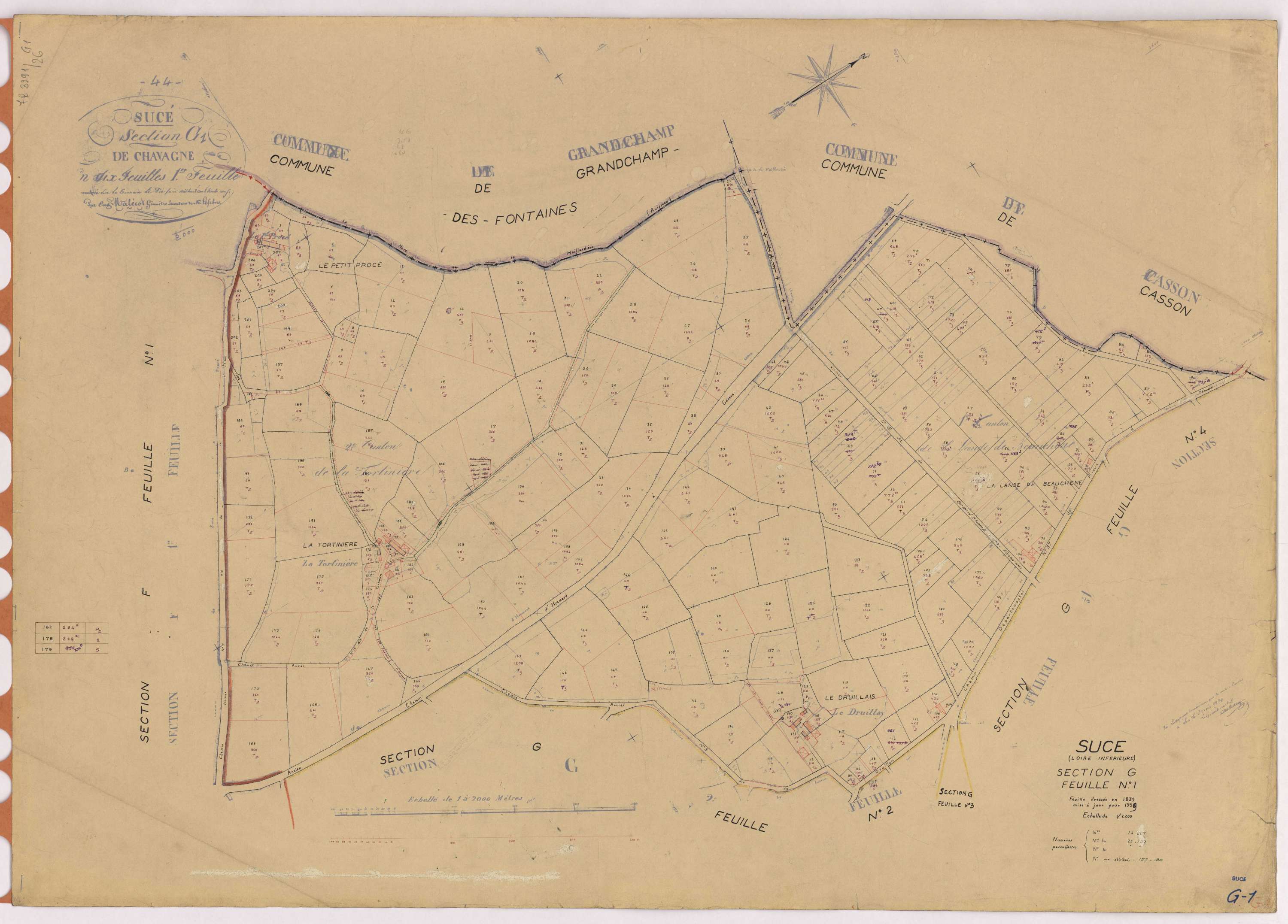 Sucé-sur-Erdre - Section G1 1-207