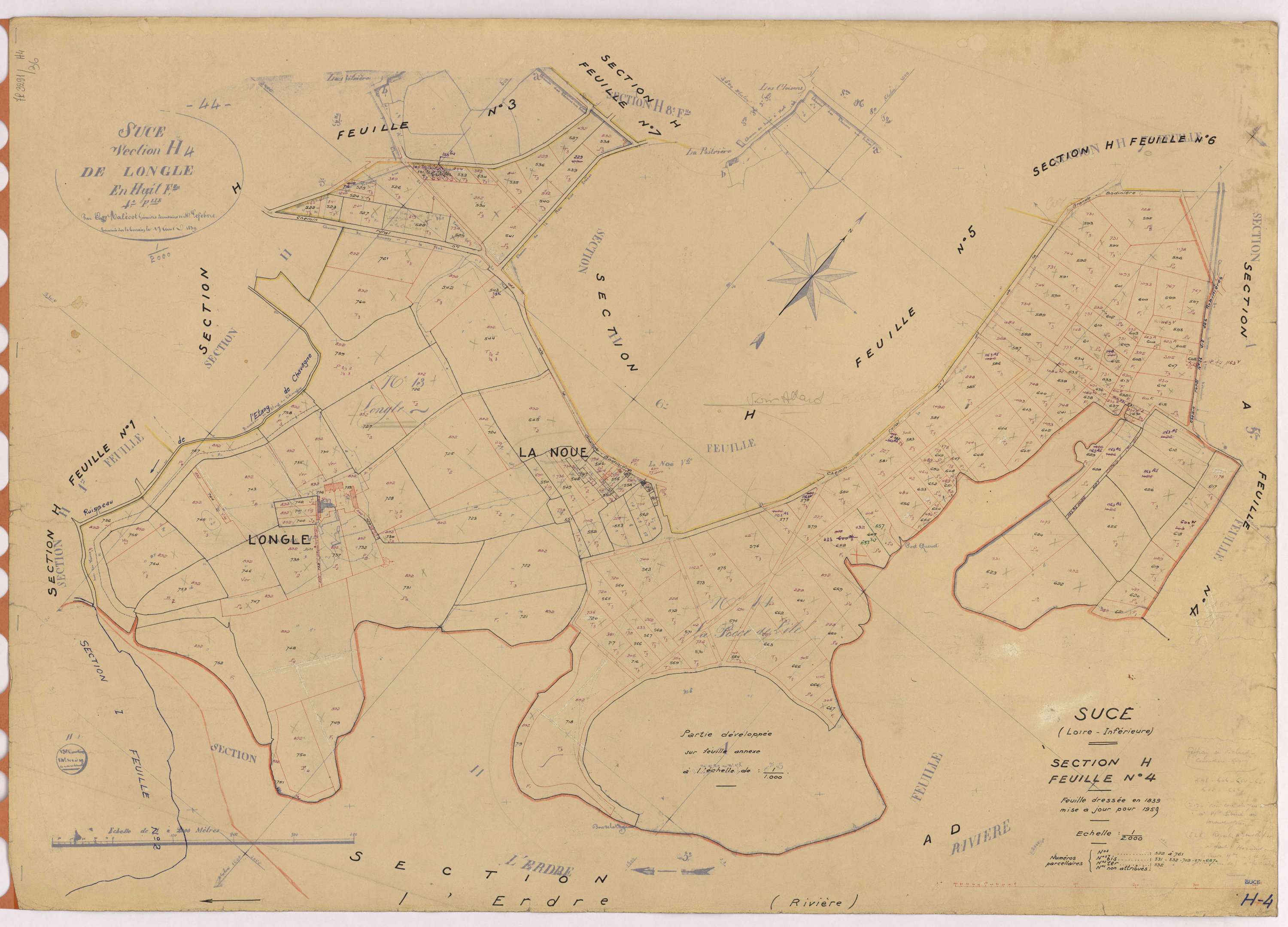 Sucé-sur-Erdre - Section H4 522-761