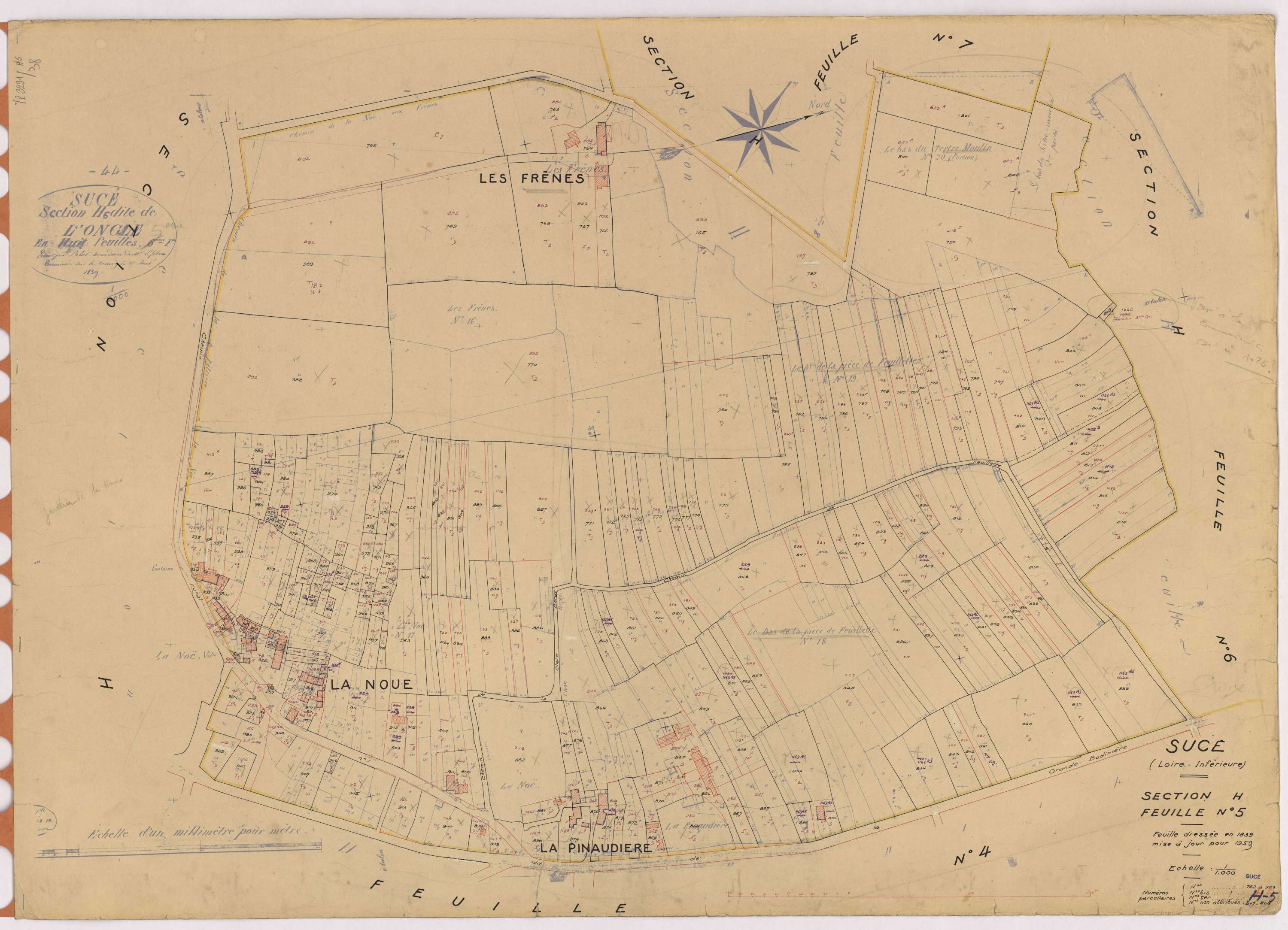 Sucé-sur-Erdre - Section H5 762-989