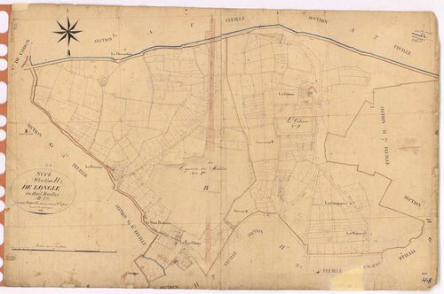 Sucé-sur-Erdre - Section H8 Ongle (section de l')