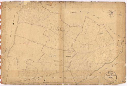 Sucé-sur-Erdre - Section I1 Bourg (section du)