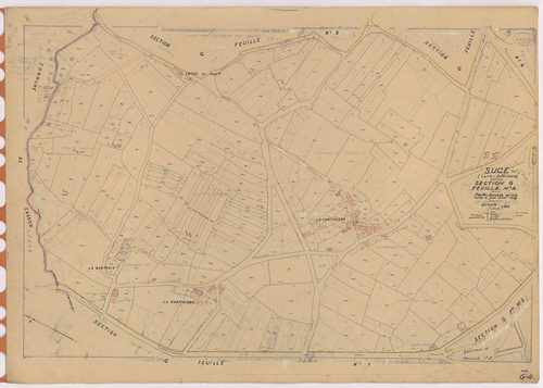 Sucé-sur-Erdre - Section G4 648-830