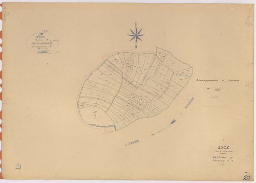 Sucé-sur-Erdre - Section H4 (développement) 522-761 ; développement de diverses parcelles