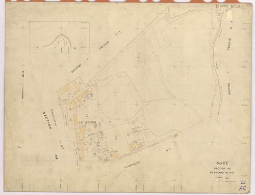 Sucé-sur-Erdre - Section AC Planchette n°2