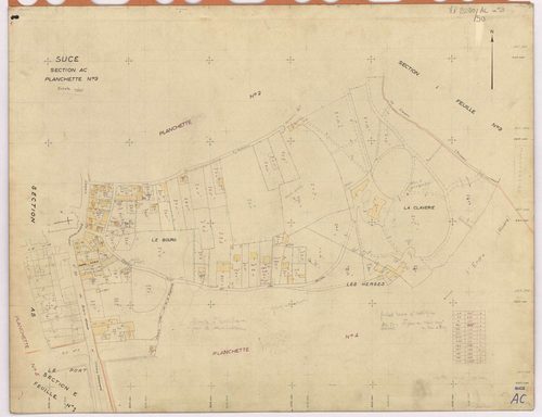 Sucé-sur-Erdre - Section AC Planchette n°3