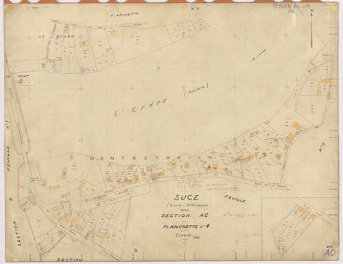 Sucé-sur-Erdre - Section AC Planchette n°4