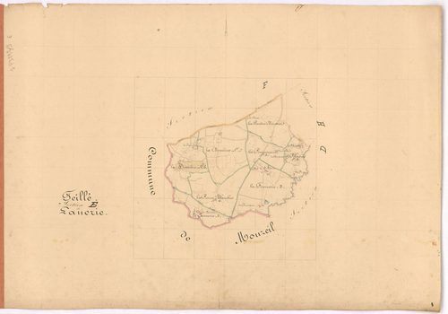 Teillé - Section E Lanerie (section de)