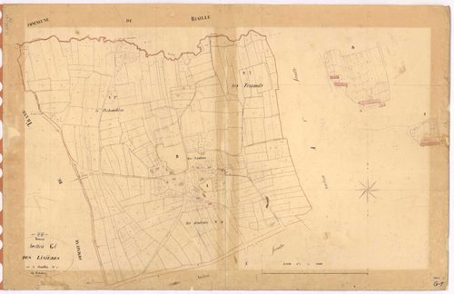 Teillé - Section G1 Linières (section des)