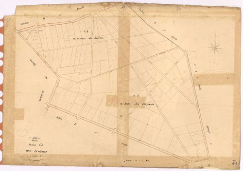 Teillé - Section G2 Linières (section des)