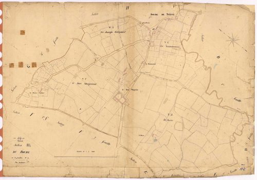 Teillé - Section H2 Bourg (section du)