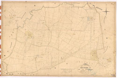 Touches - Section C1 Rigaudière (section de La) ; 1-412