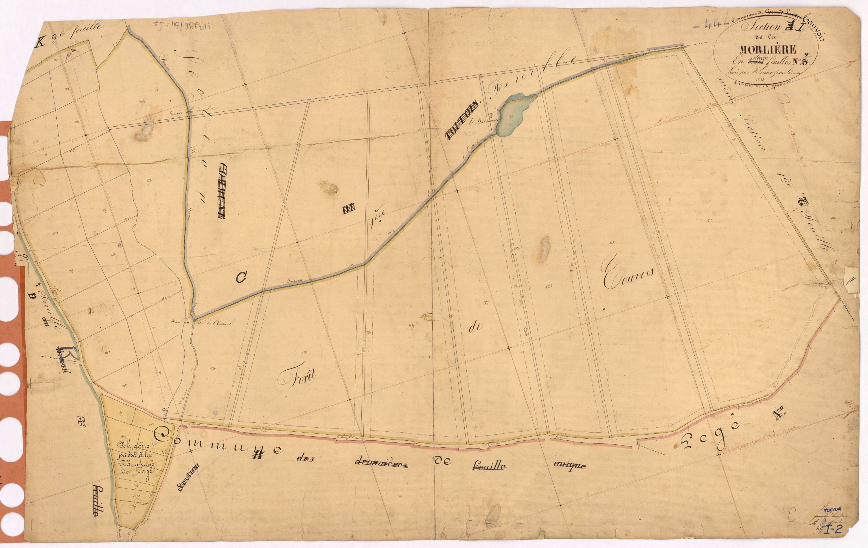 Touvois - Section I2 Morlière (section de La)