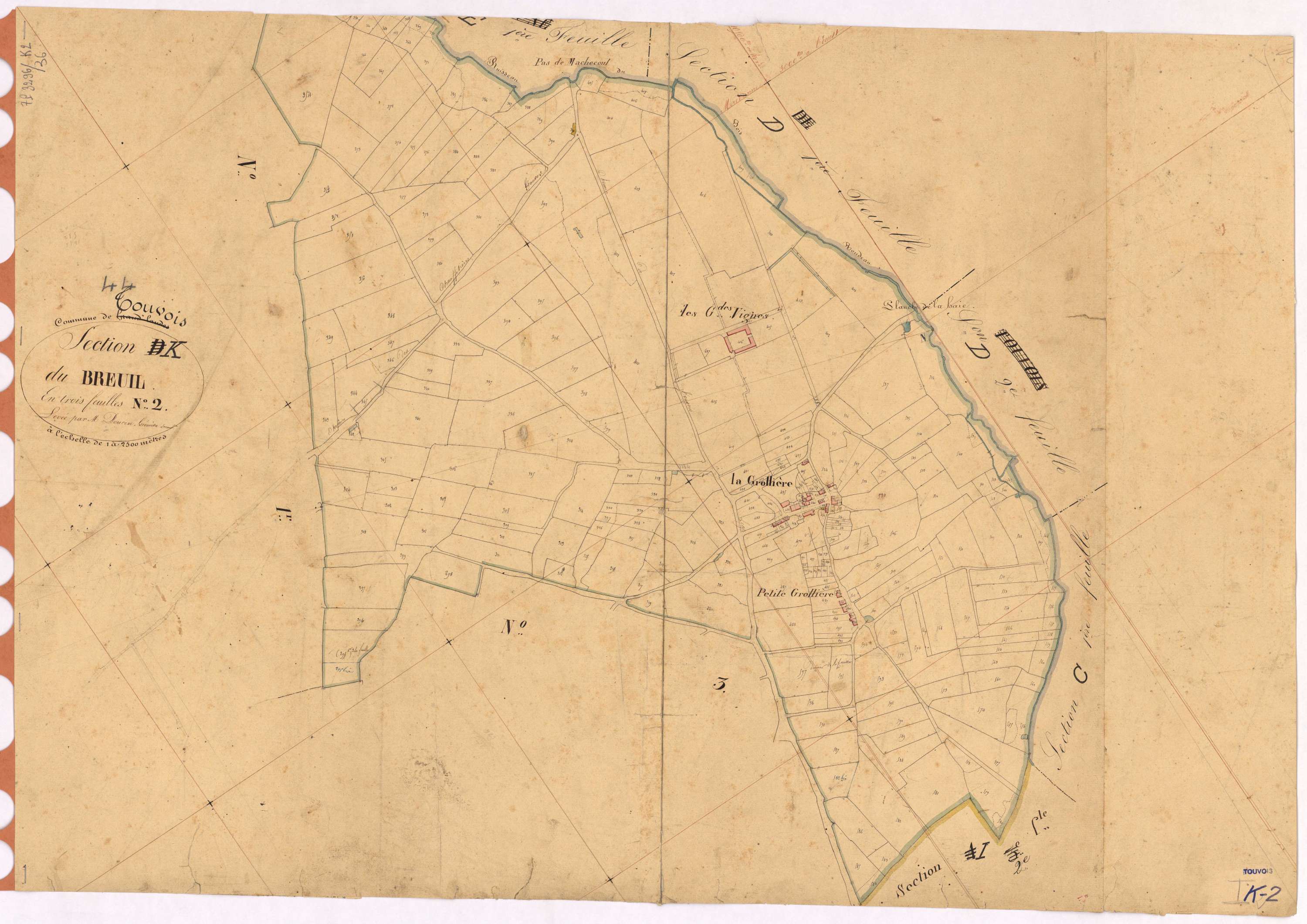 Touvois - Section K2 Breuil (section du)