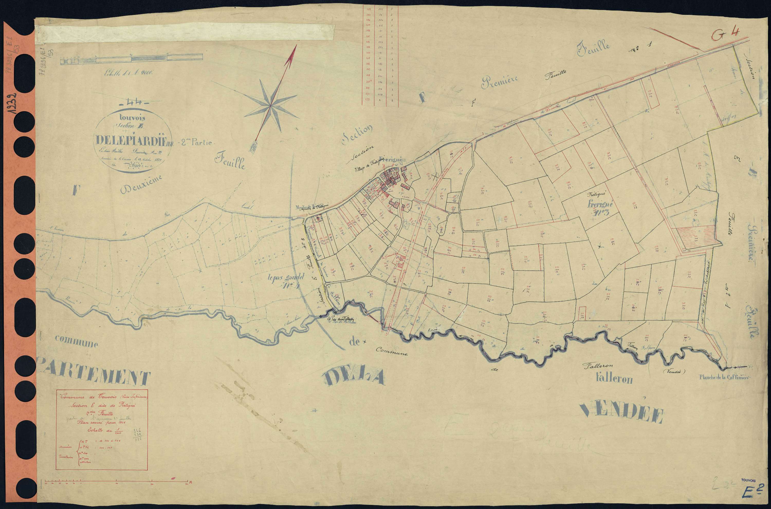 Touvois - Section E2 Epiardière (section de l') . 230-346