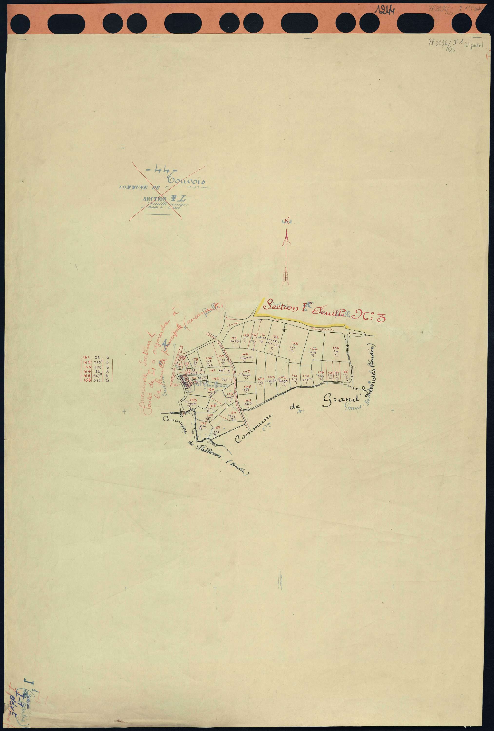 Touvois - Section I1 Breuil (section du) . 1-301