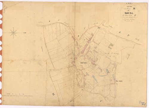 Touvois - Section H2 Bourg (section du)