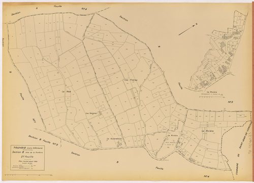 Touvois - Section B2 Forêtrie (section de La) ; 94-383