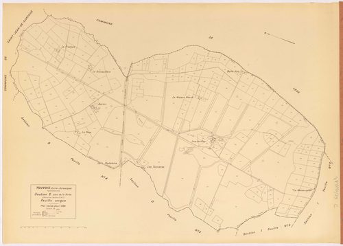 Touvois - Section C Forêt (section de La) ; 1-263