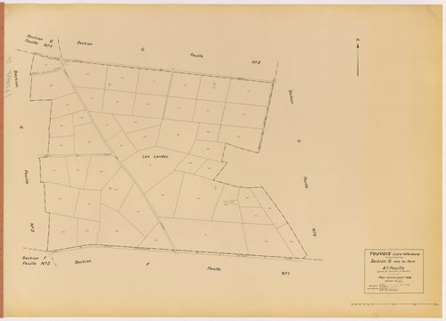Touvois - Section G4 Pont (section du) ; 507-558