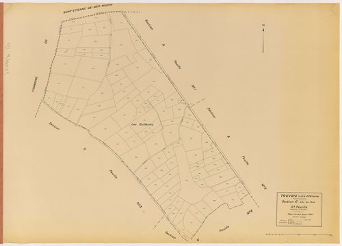 Touvois - Section G5 Pont (section du) ; 559-661